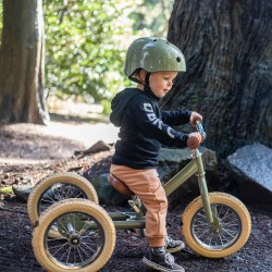 Laufrad Trybike Steel 3 in 1 vintage grün matt - Retro Bike
