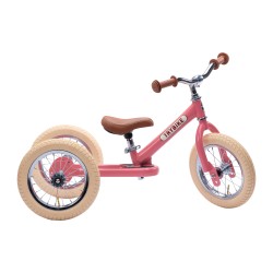 Draisienne Trybike Steel 3 in 1 vintage rose mat - Vintage Bike
