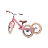 Draisienne Trybike Steel 3 in 1 vintage rose mat - Vintage Bike