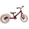 Draisienne Trybike Steel 3 in 1 vintage rouge mat - Vintage Bike