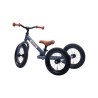 Draisienne Trybike Steel 3 in 1 vintage gris mat - Vintage Bike