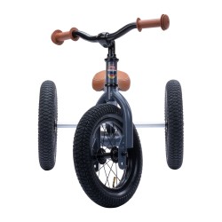 Draisienne Trybike Steel 3 in 1 vintage gris mat - Vintage Bike