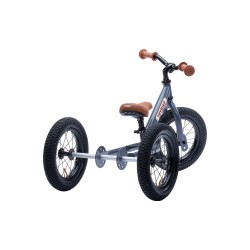 Draisienne Trybike Steel 3 in 1 vintage gris mat - Vintage Bike