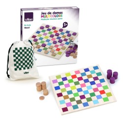 Dame Spiel aus Holz ab 5 Jahren - Vilac