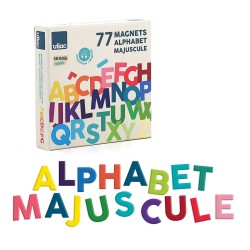 Magnete Kleinbuchstaben für Kinder aus Holz - Vilac