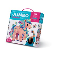 48 pc Jumbo Puzzle Einhorn  - Crocodile Creek