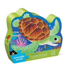 Crocodile Creek - 36 teiliges tolles Puzzle - Wasser Schildkröte und verschiedenen Fischen