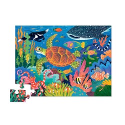 Crocodile Creek - 36 teiliges tolles Puzzle - Wasser Schildkröte und verschiedenen Fischen
