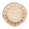 Play&Go bloom stripes brown organic babymat - couverture de jeu bébé