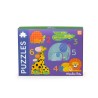 Moulin Roty - Puzzle Tiere mit Dschungeltieren
