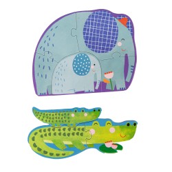 Moulin Roty - Puzzle Tiere