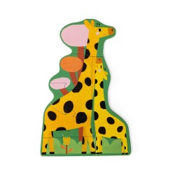 Moulin Roty - Puzzle Tiere mit Dschungeltieren