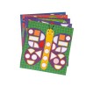 Moulin Roty - geometrische Stickers mit Tiervorlagen zum kleben für Kinder ab 3 Jahren