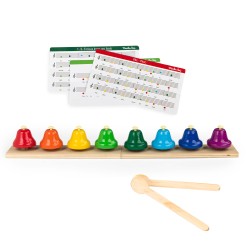 8 clochettes musicales - Les Popipop - Moulin Roty