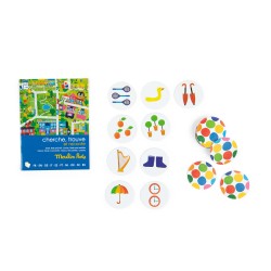 Spiel Suchen und Finden - Les Popipop - Moulin Roty