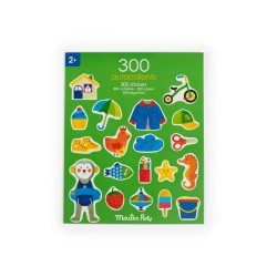 Stickerheft mit 300 stickers - Les Popipop - Moulin Roty