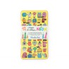 12 crayons de couleur néon - Les Schmouks - Moulin Roty