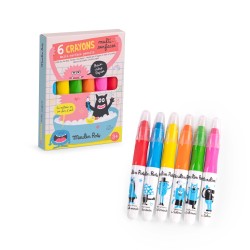 6 Multisurface-Stifte – Les Schmouks - Moulin Roty