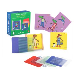 Logikspiel Mix and Match - Les Loufoques - Moulin Roty