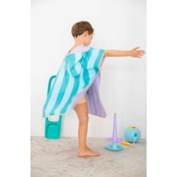 Badeponcho 60 x 60 cm Lagoon - perfekt nach dem schwimmen und baden - Quut