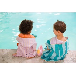 Badeponcho 60 x 60 cm Lavendel - perfekt nach dem schwimmen und baden - Quut