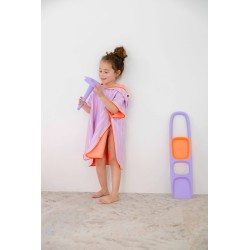 Badeponcho 60 x 60 cm Lavendel - perfekt nach dem schwimmen und baden - Quut
