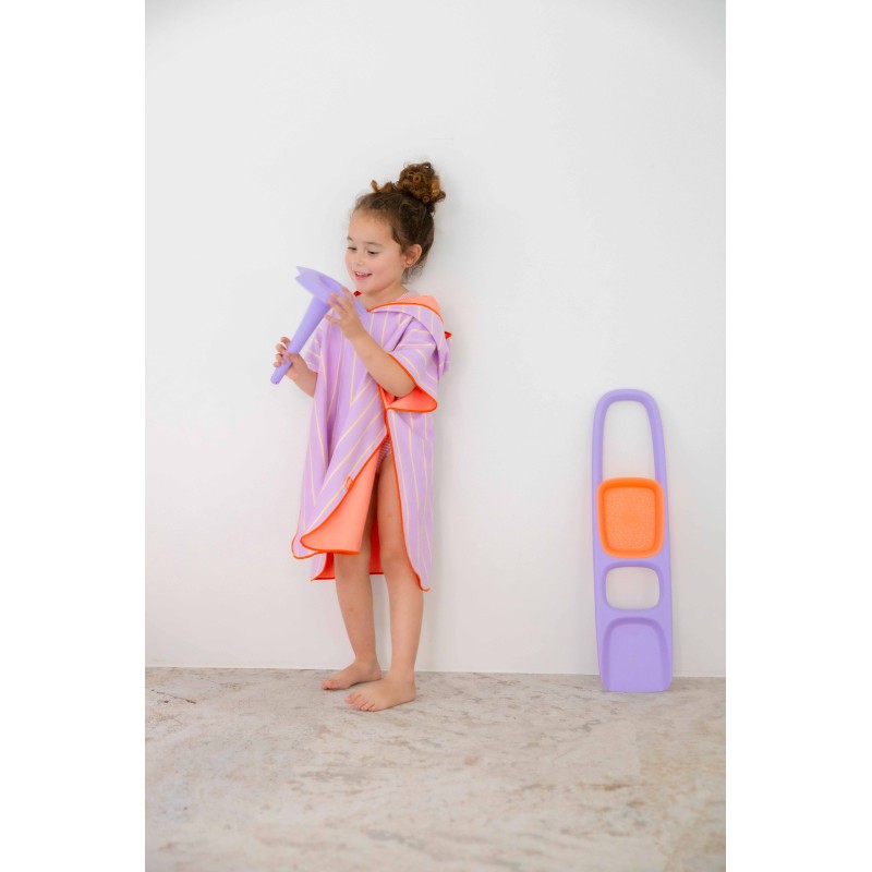 Badeponcho 60 x 60 cm Lavendel - perfekt nach dem schwimmen und baden - Quut Badeponcho 60 x 60 cm Lavendel - perfekt nach dem schwimmen und baden - Quut