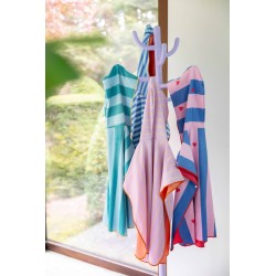 Badeponcho 60 x 60 cm Kirsche - perfekt nach dem schwimmen und baden - Quut