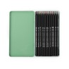 12 crayons de couleur multicolores - Tout autour du monde - Moulin Roty
