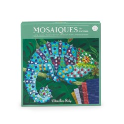 Mosaikset zum basteln für Kinder ab 5 Jahren - Tout autour du monde - Moulin Roty