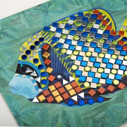 Mosaikset zum basteln für Kinder ab 5 Jahren - Tout autour du monde - Moulin Roty