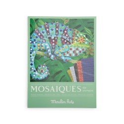 Mosaikset zum basteln für Kinder ab 5 Jahren - Tout autour du monde - Moulin Roty