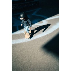 Loomi Boards Korkgrip Pizza - 24.75" Skateboard für Kinder