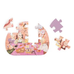 4 Mini Puzzles - Les Minouchkas - Moulin Roty