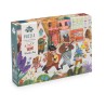 Steckpuzzle aus Holz mit Fahrzeugen für Kinder ab 1 Jahr - Moulin Roty