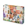Steckpuzzle aus Holz mit Fahrzeugen für Kinder ab 1 Jahr - Moulin Roty