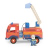 Feuerwehrauto aus Holz - Moulin Roty