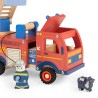 Feuerwehrauto aus Holz - Moulin Roty