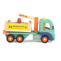 Forstlastwagen aus Holz  - Moulin Roty