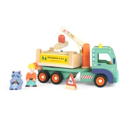Forstlastwagen aus Holz  - Moulin Roty