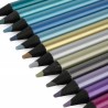 12 crayons de couleur métallisés - Les comètes filantes - Moulin Roty