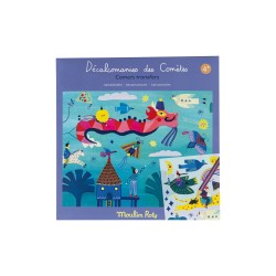 Rubbelbilder - Les Comètes filantes - Moulin Roty