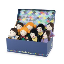 Puppen im Display assortiert - Les comètes filantes - Moulin Roty