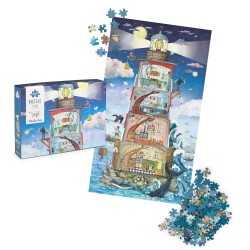 Leuchtturmpuzzle 500 Teile - Le Jardin - Moulin Roty
