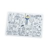 Assortiment 18 Mini set en silicone à colorier - Super Petit - Moulin Roty