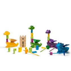 Drachen Stapeln Gesellschaftspiel ab 6 Jahren - BS Toys