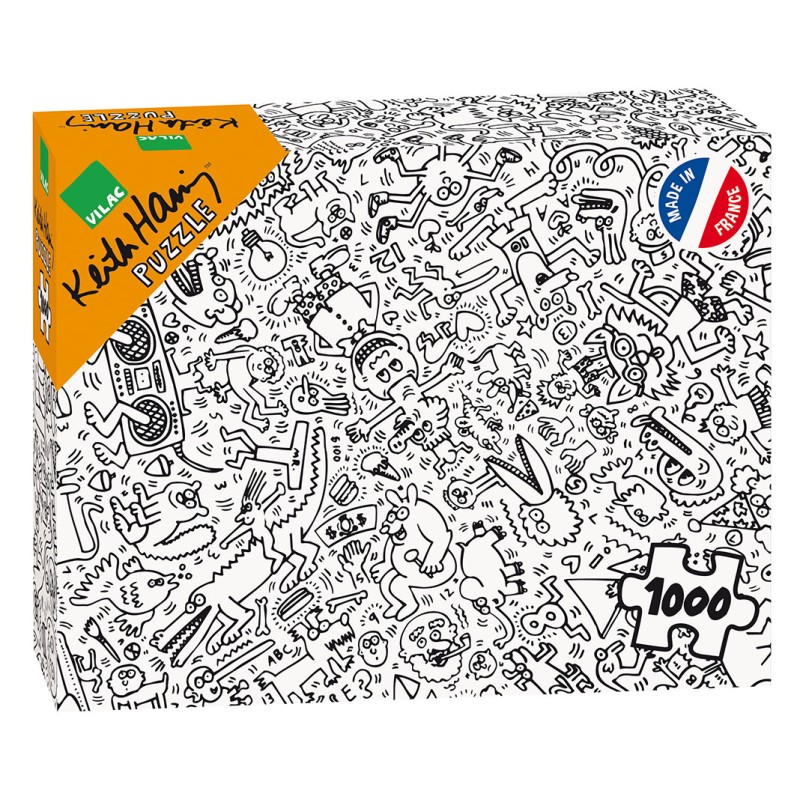 Puzzle Keith Haring 1000 Pièces - à partir de 8 ans  - Vilac