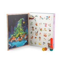 Calendrier de l'avent Les Minouchkas - pour les enfants à partir de 4 ans - Lampe à histoires - Moulin Roty