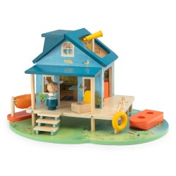 La maison du lac en bois - La Grande Famille - Moulin Roty