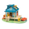 La maison du lac en bois - La Grande Famille - Moulin Roty